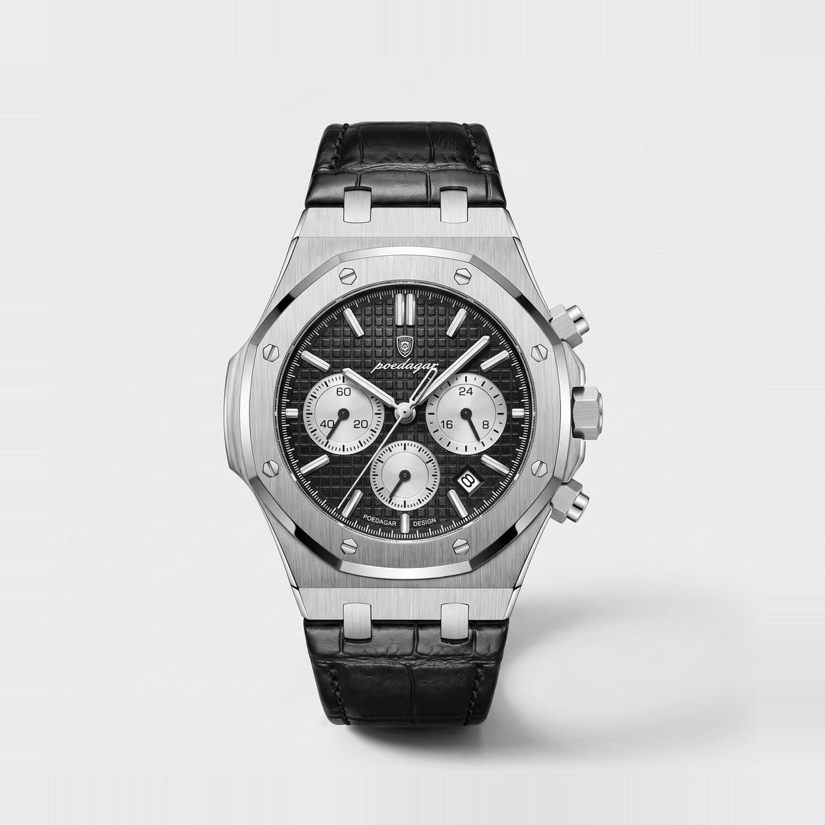 L&P™ Barcelona Silver שחור ולבן